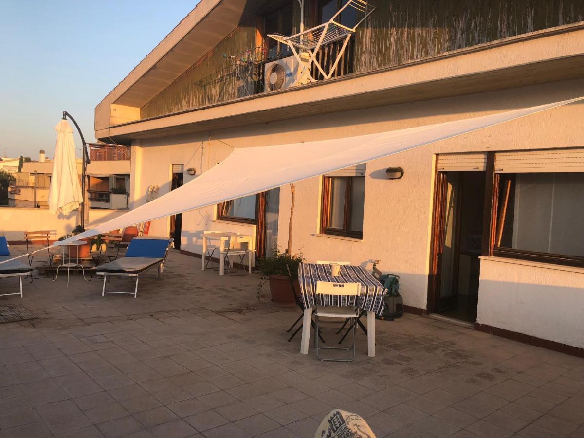 Attico Terramare - Beach & Maxi Terrace & Electricbbq Санта-Маринелла Экстерьер фото